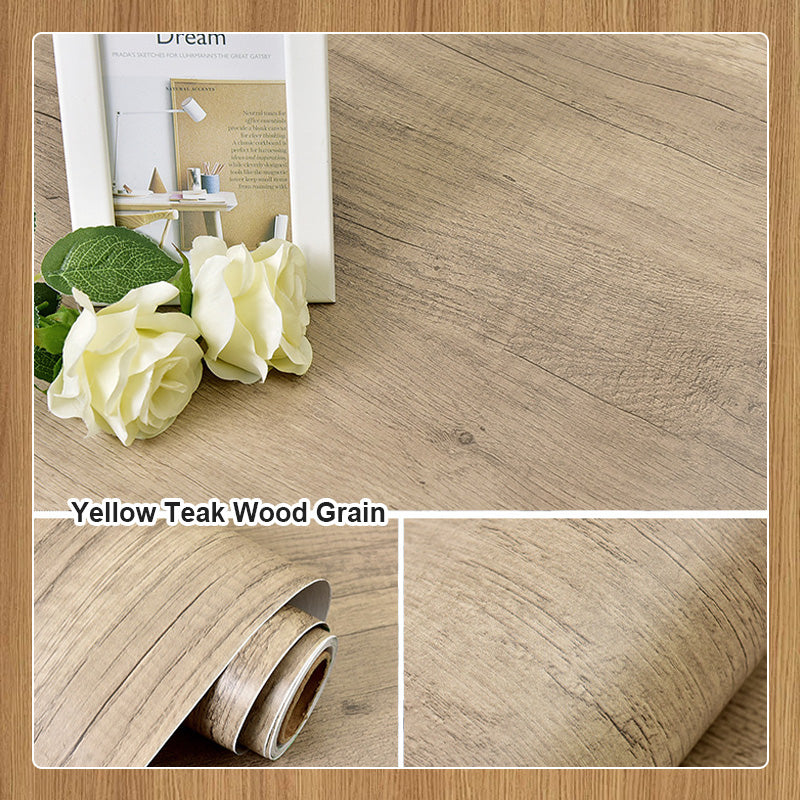 Wood Grain Furniture Renovation Stickers