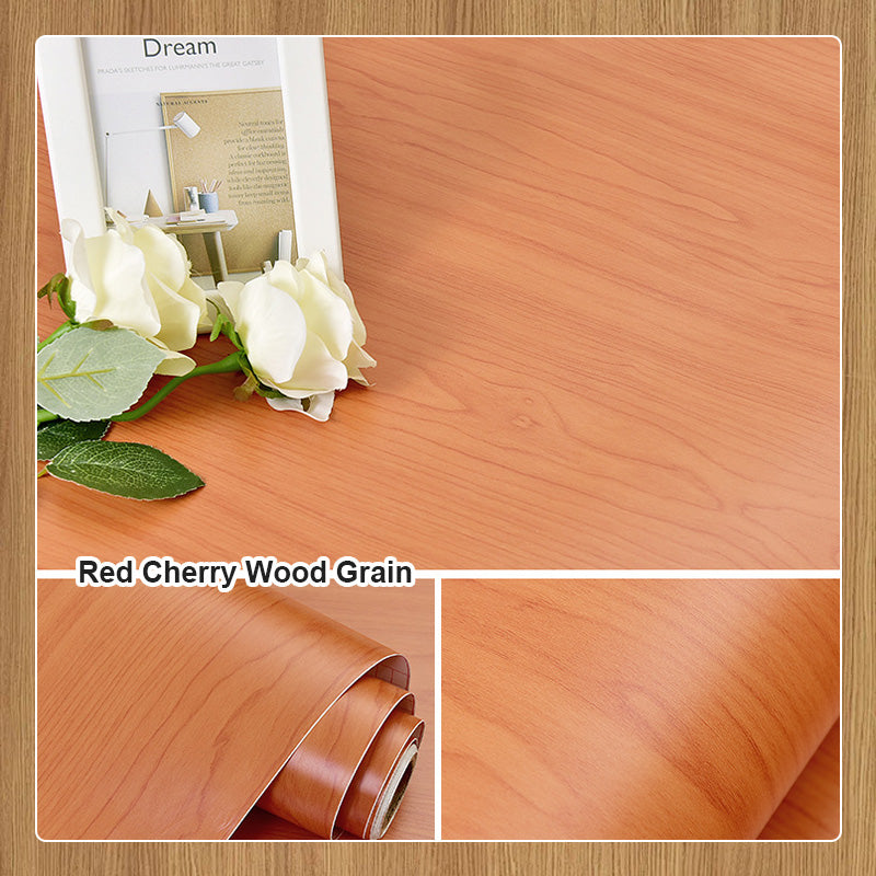 Wood Grain Furniture Renovation Stickers