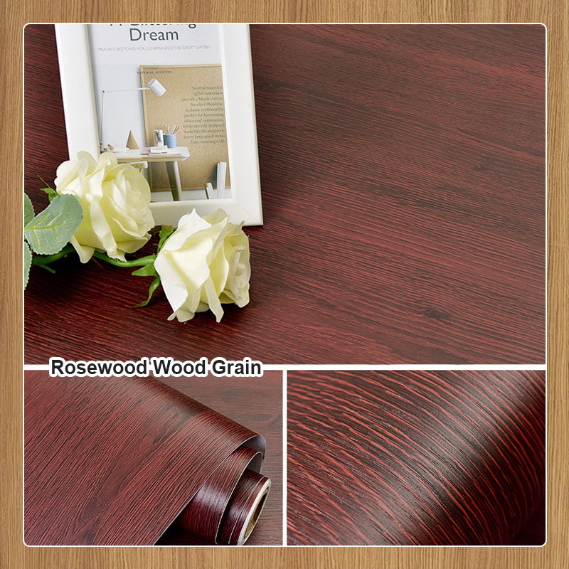 Wood Grain Furniture Renovation Stickers