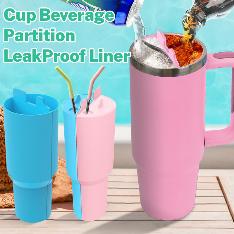 Cup Beverage Partition Leak-Proof Liner