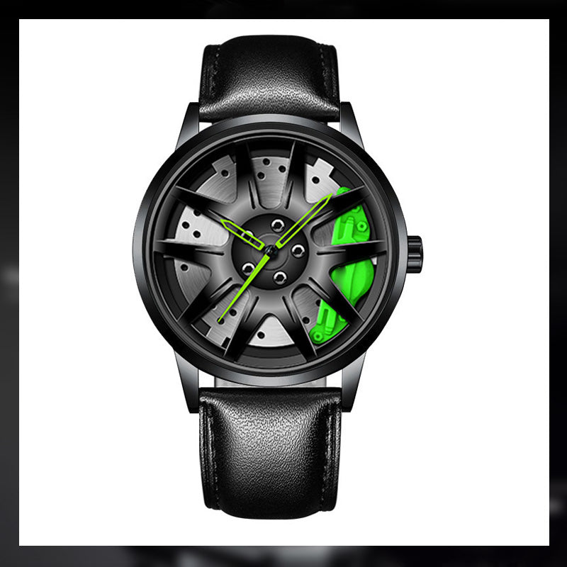 Vacuum Plated Wheel Watch