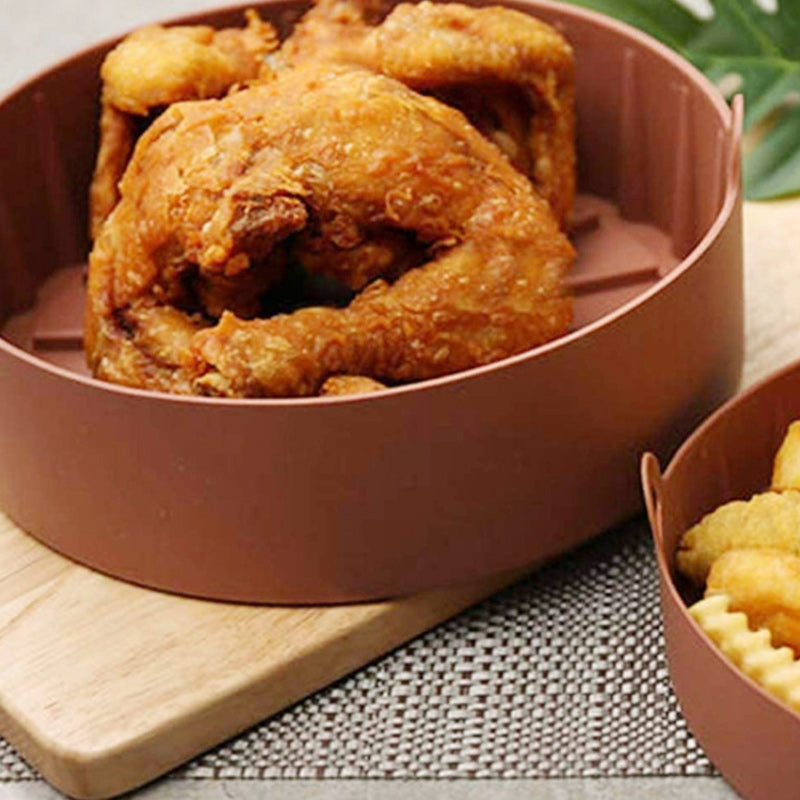 2-in-1 Air Fryer Silicone Pot